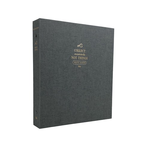 아이비스 5X7 링 포켓 앨범, 그레이, 30매
