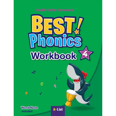 Best Phonics 4 WB: Double - Letter Consonants, A List