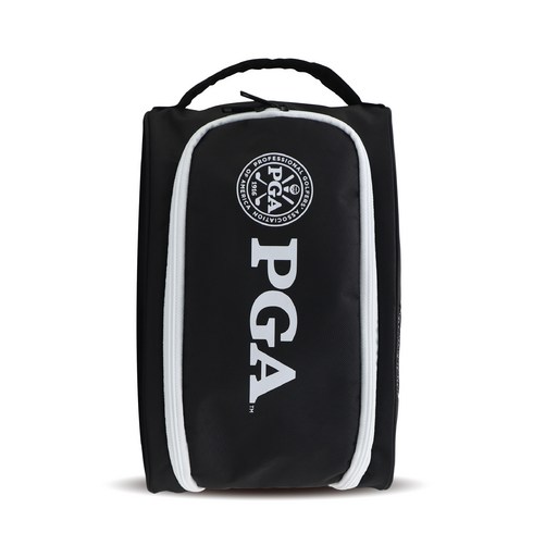PGA투어 에센셜 로고 슈즈백 PGA-213, 블랙, 1개