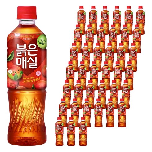 웅진 50주년 붉은매실, 40개, 500ml