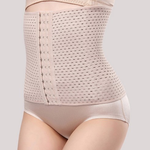 어뮤즈하우스 여성용 산후 복부 코르셋 통기성 바디 조각 속옷