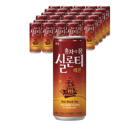 롯데칠성음료 실론티 레몬, 240ml, 30개
