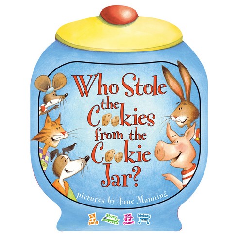 노부영 송 애니메이션 세이펜 Who Stole the Cookies from the Cookie Jar? (Boardbook), Harper Collins