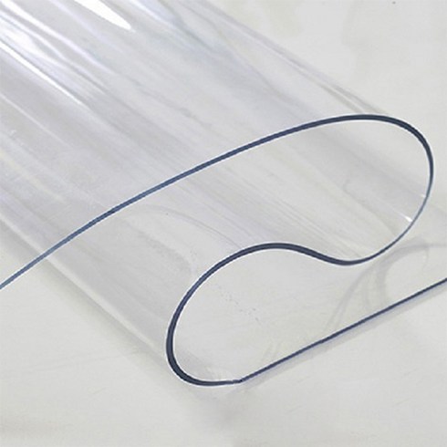 예피아 PVC 모서리 라운딩 매트, 투명, 80cm x 40cm x 3mm, 1개