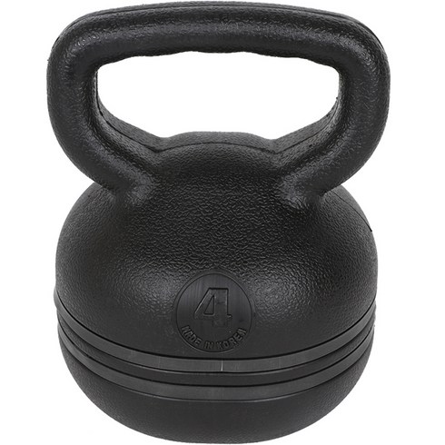 아리프 라인 케틀벨, 블랙, 4kg, 1개
