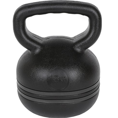 아리프 라인 케틀벨, 블랙, 18kg, 1개