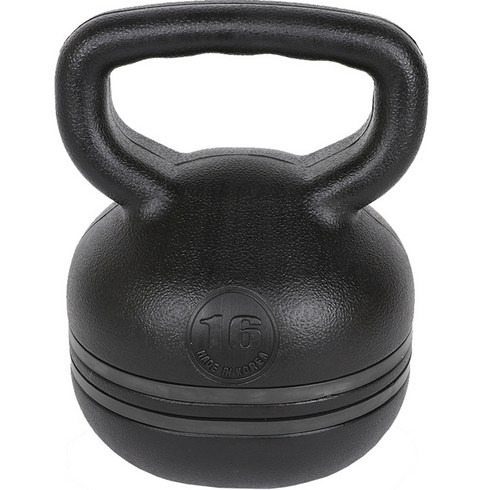 아리프 라인 케틀벨, 블랙, 16kg, 1개