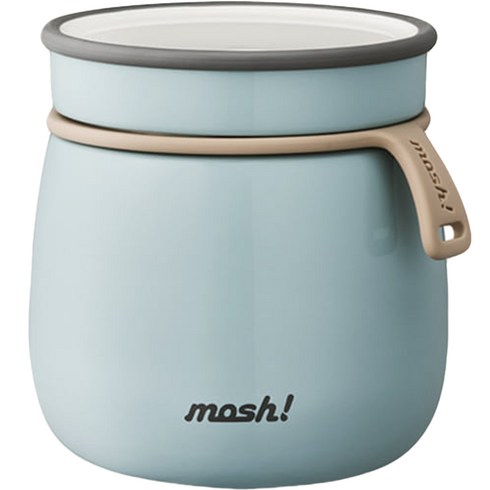 모슈 보온보냉 라떼 푸드자, 스카이, 480ml, 1개