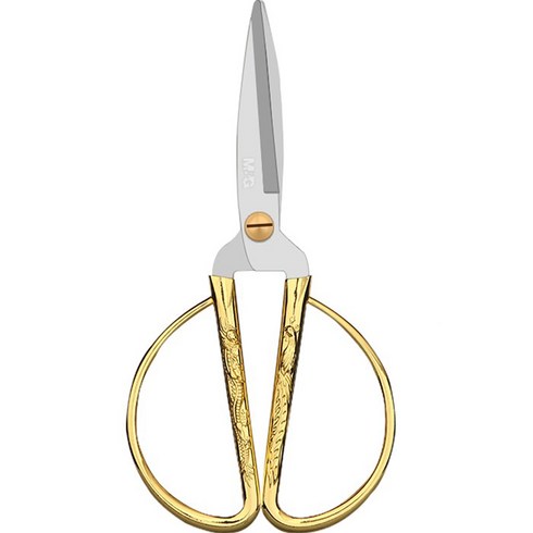 엠앤지 드래곤 휴대용 가위 02 큰 19cm, 골드, 1개