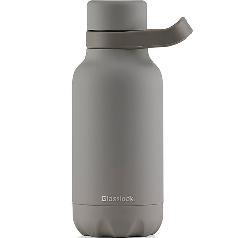글라스락 아웃도어 핸들 텀블러, 그레이, 500ml, 1개