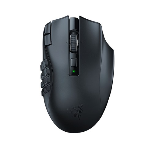 레이저 Naga V2 HyperSpeed 무선 마우스, RZ01-03600100-R3A1, 블랙