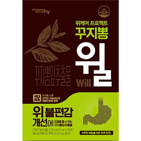 윌 위케어 프로젝트 꾸지뽕 15p, 270ml, 1개