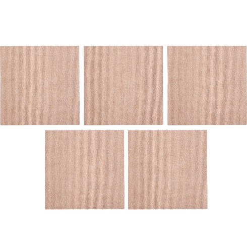 피어니스트 소음방지 흡착식 바닥타일 30 x 30 cm, 카멜, 5개