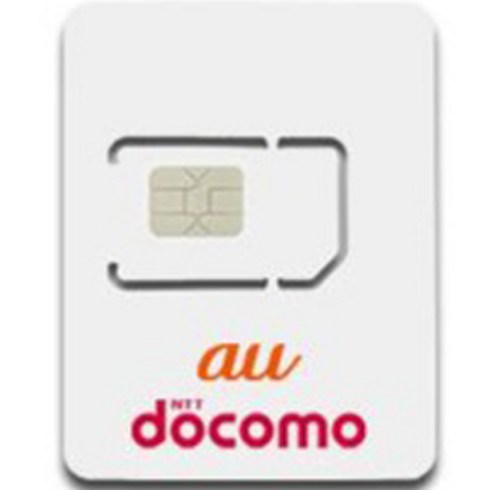 SIMTONG 일본유심 KDDI 도코모, 30일, 3GB 소진후 정지, 1개