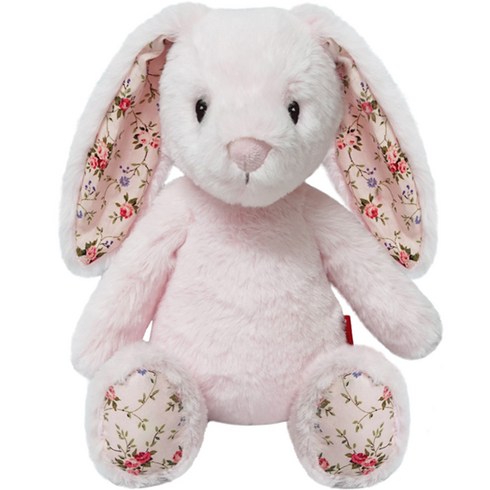 매직캐슬 아동용 베이비러브 토끼 인형, 30cm, 핑크, 1개