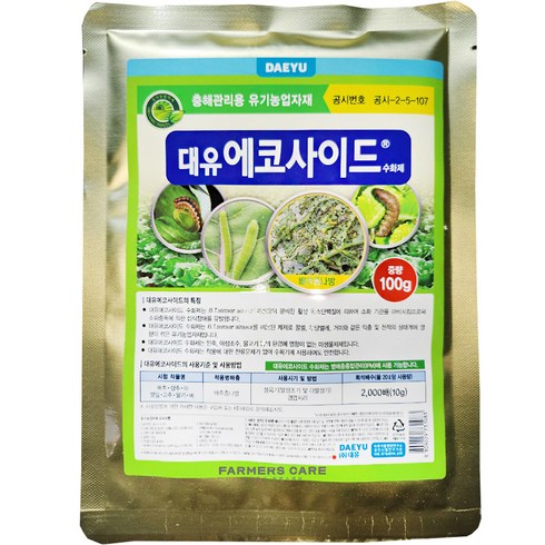 대유 에코사이드, 100g, 1개
