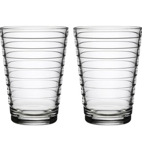 이딸라 아이노 알토 텀블러 330ml, 클리어, 2개