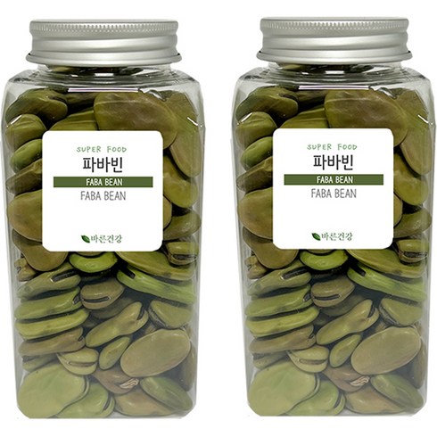 자이언트 파바빈 실버캡용기, 300g, 2개
