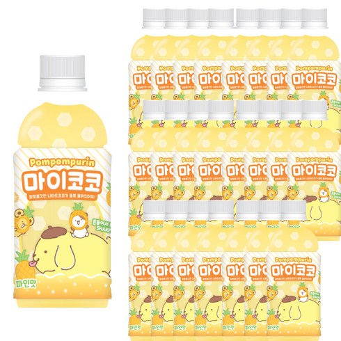 폼폼푸린 마이코코 파인애플맛, 24개, 340ml