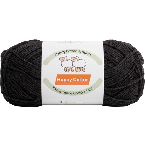 yarna 해피 코튼 뜨개실 100g, 742, 1개