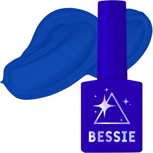 BESSIE 컬러젤 메탈프리즘, B19 REFLECTION BLUE, 11ml, 1개