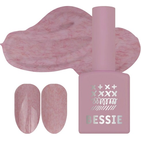 BESSIE 컬러 젤네일, TD22 스모키 핑크, 11ml, 1개