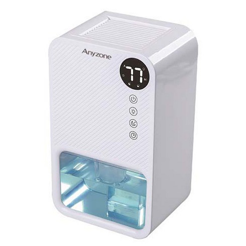 애니존 상도아이앤티 미니 무드등 제습기 300ml 화이트, ANY-DHD1