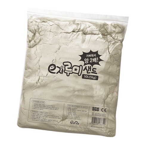 루미샌드 대용량 모래놀이, 내츄럴, 5kg, 1개