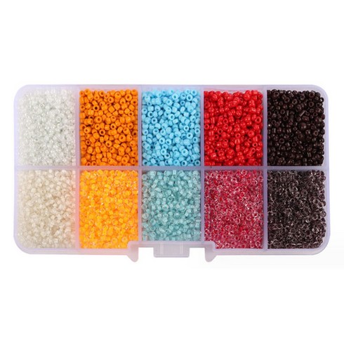 알로데 알록달록 시드비즈 DIY 키트 4mm 세트, TYPE 03, 1세트