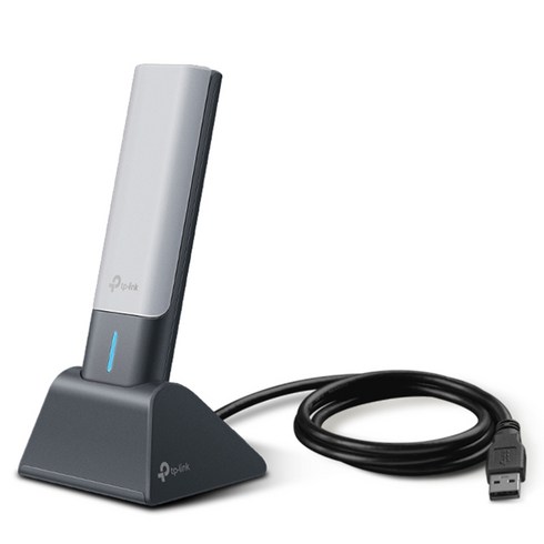 티피링크 AX3000 하이 게인 무선 USB 어댑터 랜카드, Archer TX50UH, 1개