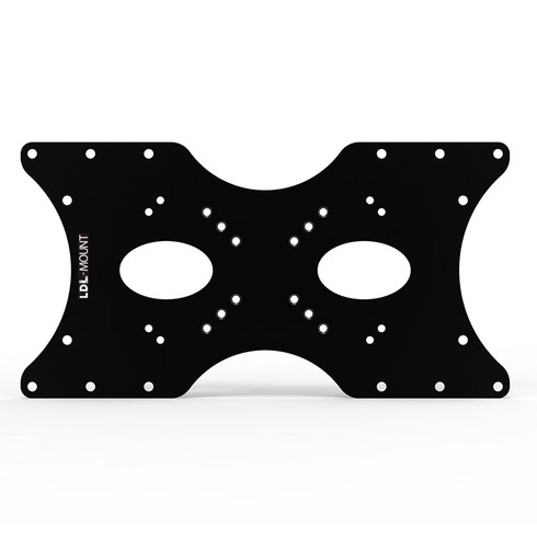엘디엘마운트 베사 확장판 브라켓 400 x 200 mm, APL-VESA4020, 블랙, 1개