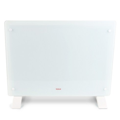 보국전자 글라스 컨벡션 히터 화이트, BKH-35W15V