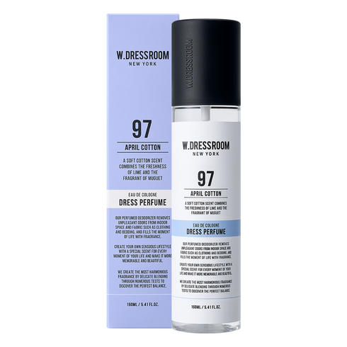 더블유드레스룸 드레스퍼퓸, No.97 에이프릴코튼, 160ml, 1개
