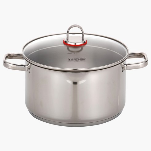 네오플램 인덕션 이녹스 스텐 바닥3중 양수냄비, 24cm, 1개