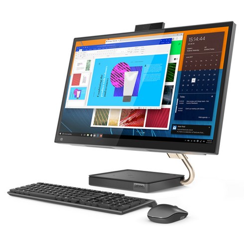 레노버 2022 아이디어센터 올인원 5 27IOB 코어i5 RTX3050, Storm Grey(PC), 랜덤발송(키보드, 마우스), 32GB, 1536GB, WIN11 Home, F0G40065KR