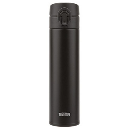써모스 슬림 원터치 텀블러, 앤티크블랙, 400ml, 1개