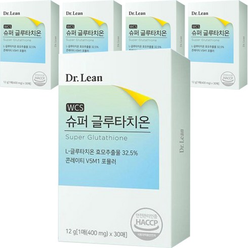 닥터린 슈퍼 글루타치온, 30회분, 5개
