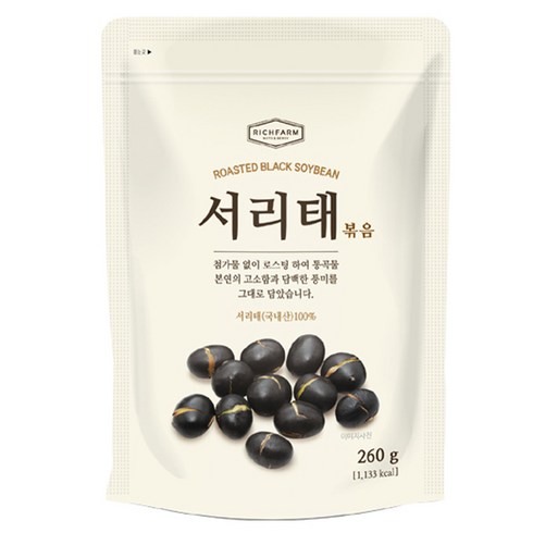 리치팜너트 서리태볶음, 260g, 1개