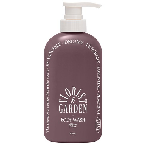 오디드 밀크인세라 퍼퓸 바디워시 플로리스트가든, 500ml, 1개