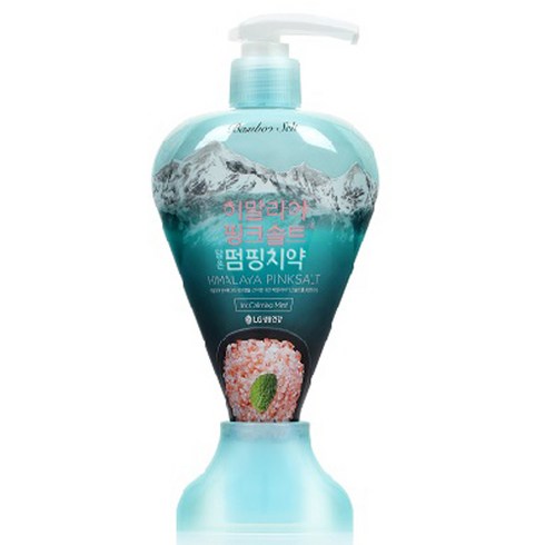히말라야핑크솔트 담은 펌핑치약 아이스카밍민트, 285g, 1개