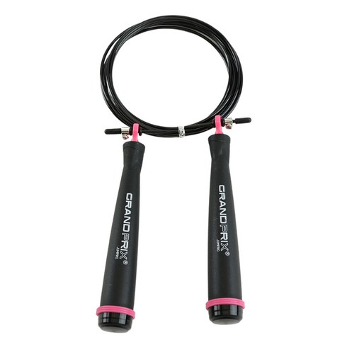 김수열줄넘기 그랑프리 초고속 와이어 줄넘기 S-707, 핫핑크, 1개