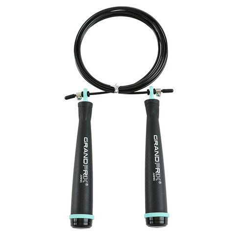 김수열점프로 그랑프리 초고속 와이어 줄넘기 S-707, 민트, 1개
