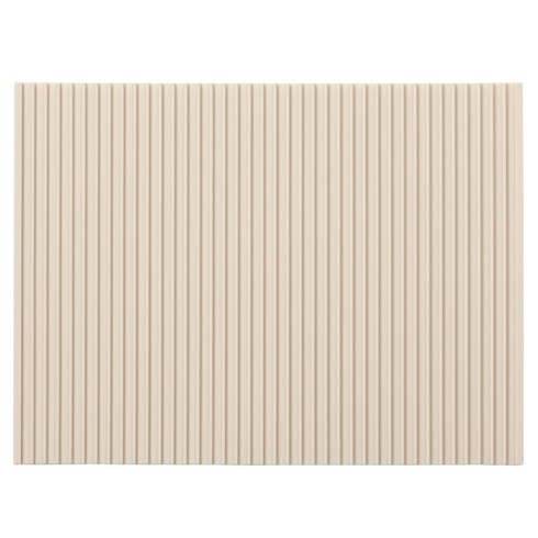 디아르 돌로레 실리콘 싱크대 식기건조 매트, 아이보리, 1개, 1단
