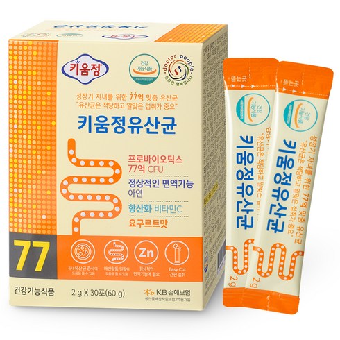 키움정 유산균 30p, 1개, 60g
