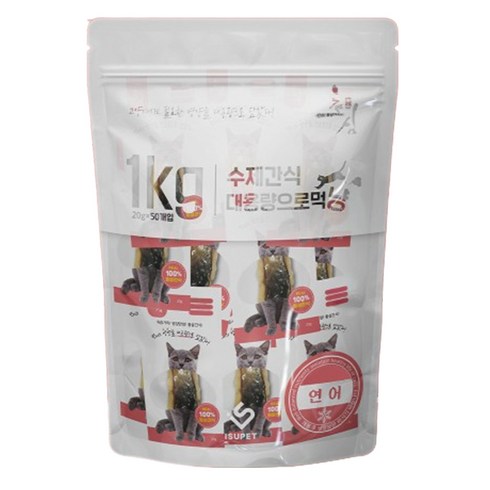 초심 고양이 연어 통살 간식 50p, 연어맛, 1kg, 1개