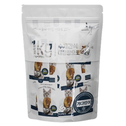 초심 고양이 통살 간식 50p, 가다랑어, 1kg, 1개
