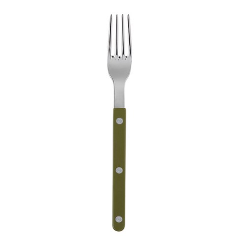 사브르 비스트로 샤이니 디너포크 21cm, 그린펀, 1개