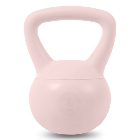 앳플리 소프트 케틀벨, 인디 핑크, 4kg, 1개