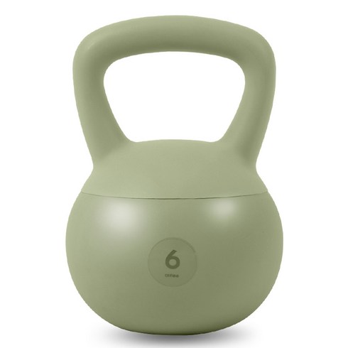 앳플리 소프트 케틀벨, 카키 그린, 6kg, 1개