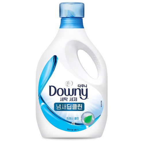 다우니 프리미엄 냄새딥클린 액체형 세탁세제 프레시클린 본품, 2L, 1개